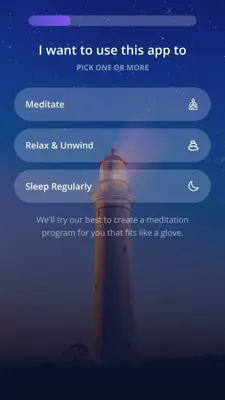 Deep Meditate android App screenshot 0