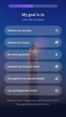 Deep Meditate android App screenshot 1